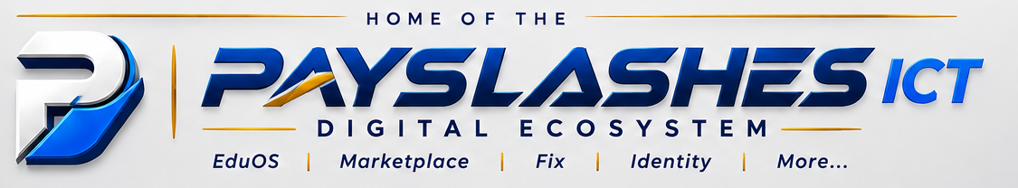 Payslashes ICT logo